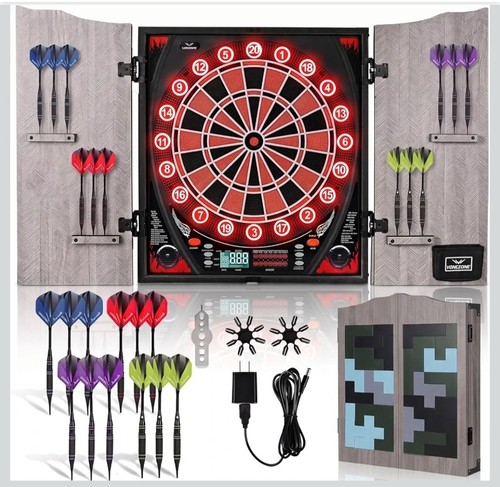 Electronic dartboard cabinet - electronic,
