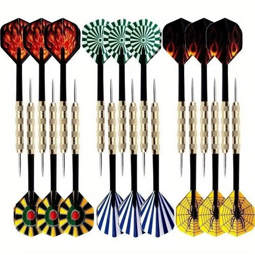 Yernea 18pcs steel tip darts - 18pcs,
