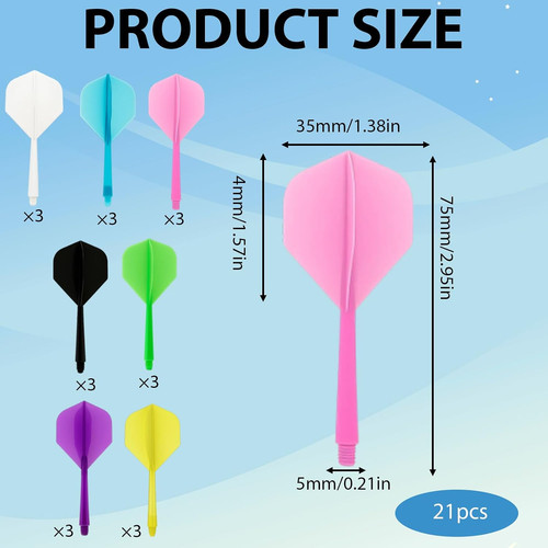 Dart flights set 21pcs - flights,