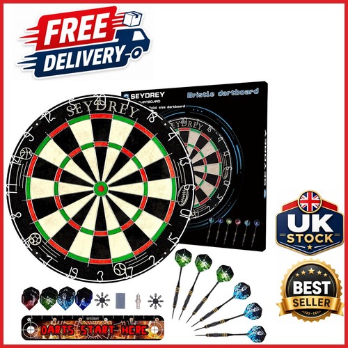 Dart board set - board, steel